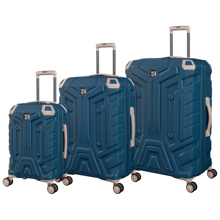 3pc Expandable Hard Shell Luggage Set