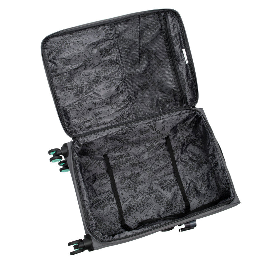 3pc Expandable Soft Shell Luggage Set