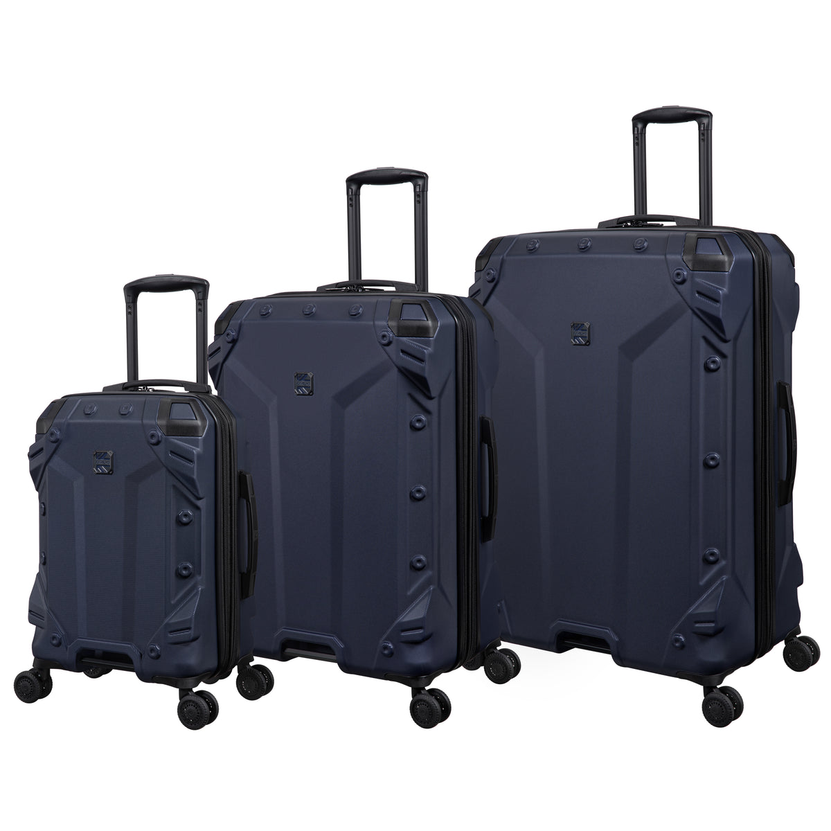3pc Expandable Hard Shell Luggage Set