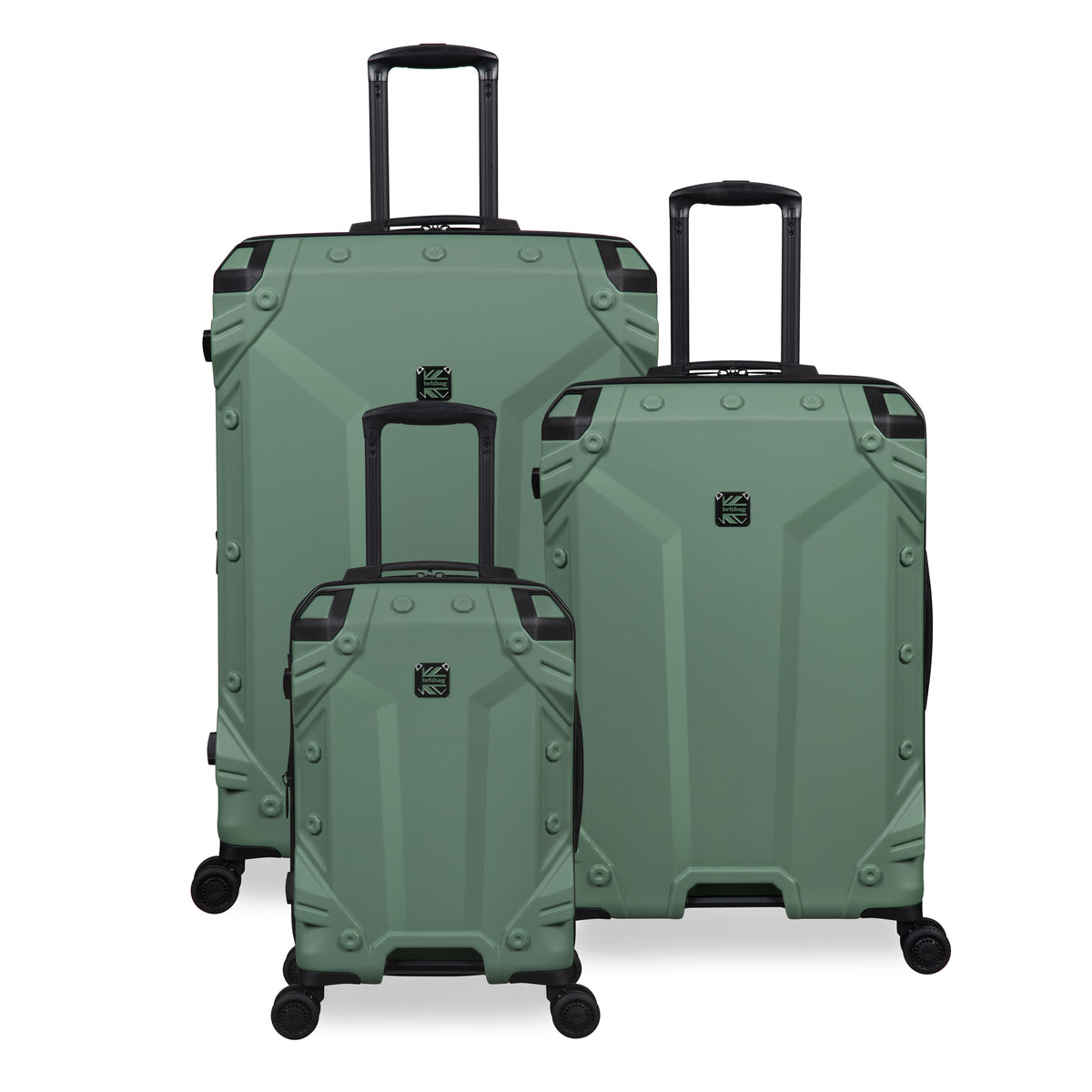 3pc Expandable Hard Shell Luggage Set